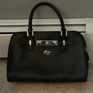 Guess triple compartment satchel